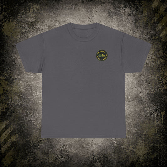Stay Strapped T‑Shirt — Big Bearded Warrior