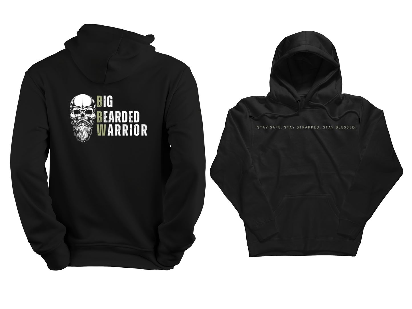 The Bearded Warrior Hoodie