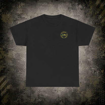 Stay Strapped T‑Shirt — Big Bearded Warrior