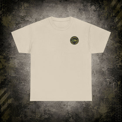 Stay Strapped T‑Shirt — Big Bearded Warrior