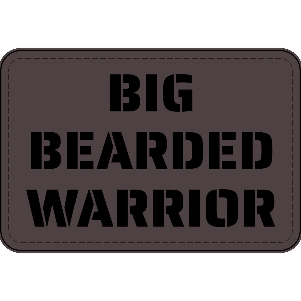 Big Bearded Warrior Morale Patch
