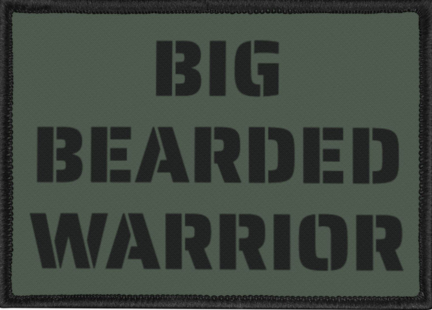 Big Bearded Warrior Morale Patch